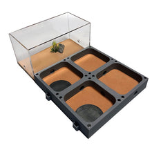 Load image into Gallery viewer, 3D Acryl Flat Ant Farm Ecological Ant Nest with Feeding Area Concrete Ant House Pet Anthill Workshop Moisturizing Water Pool New