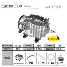 Load image into Gallery viewer, 220V Hailea External High Power AC E-magnetic Air Pump Fish Pond Oxygen Pump Compressor for pond Air Aerator Pump ACO-208 308
