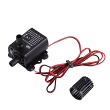 Load image into Gallery viewer, Decdeal Ultra-quiet Mini Brushless DC/USB Water Pump 5/12V 5-10W 250-400L/H Lift 300cm Submersible Fountain Aquarium Circulating
