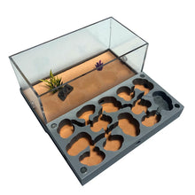 Load image into Gallery viewer, 3D Acryl Flat Ant Farm Ecological Ant Nest with Feeding Area Concrete Ant House Pet Anthill Workshop Moisturizing Water Pool New
