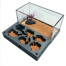 Load image into Gallery viewer, 3D Acryl Flat Ant Farm Ecological Ant Nest with Feeding Area Concrete Ant House Pet Anthill Workshop Moisturizing Water Pool New
